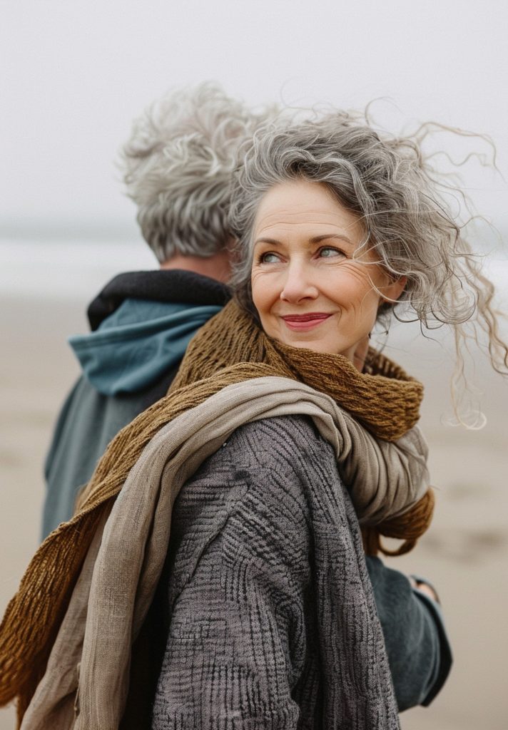 kvinna med hälsosam kolesterolnivå